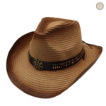 Chapeau Western Femme élégant en style cowboy