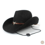 Chapeau cowboy en feutre de laine