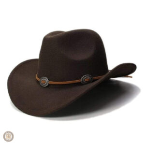 Chapeau Western en Feutre pour un style cowboy authentique