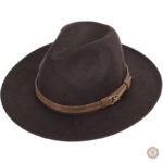 Chapeau Western Rond en style cowboy classique