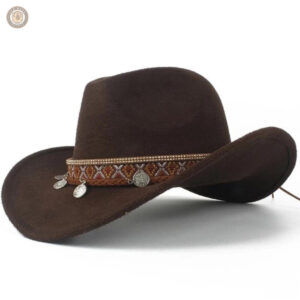 Chapeau de Western typique, accessoire de cowboy classique