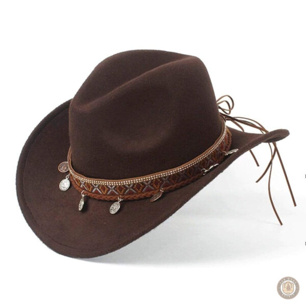 Chapeau de cowboy, style Western authentique et intemporel