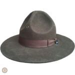 Chapeau feutre style cowboy, accessoire tendance pour hommes