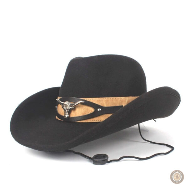 Accessoire de cowboy en laine pour une touche authentique
