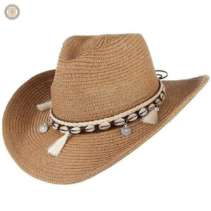 Chapeau de Western en Paille, style cowboy classique