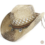 Chapeau cowboy en paille pour style country western