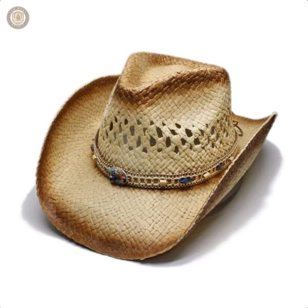 Chapeau Western Paille Femme élégant pour un look cowboy