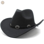 Accessoire de mode western, chapeau de cowboy classique