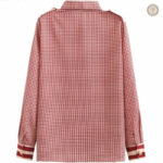 Vêtements western femme avec motifs à carreaux classiques