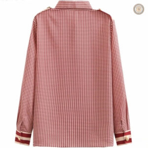 Vêtements western femme avec motifs à carreaux classiques