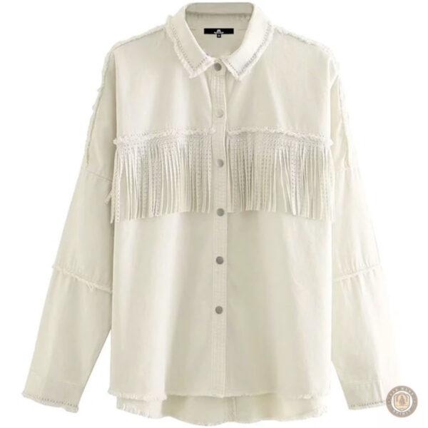 Vêtement country à franges pour un look décontracté