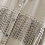 Mode western : chemise à franges pour un look audacieux
