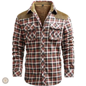 Chemise western pour homme, motif américain et coupe décontractée