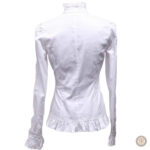 Chemise élégante avec broderies pour look western féminin