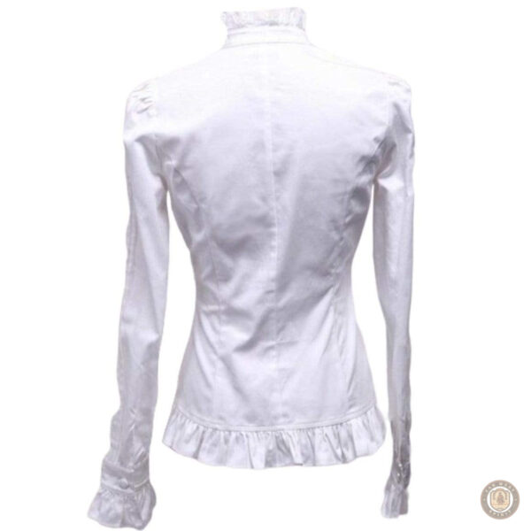 Chemise élégante avec broderies pour look western féminin