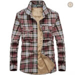 Chemise décontractée pour bûcherons, look rustique