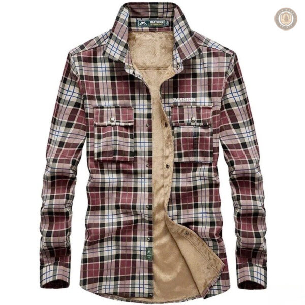 Chemise décontractée pour bûcherons, look rustique