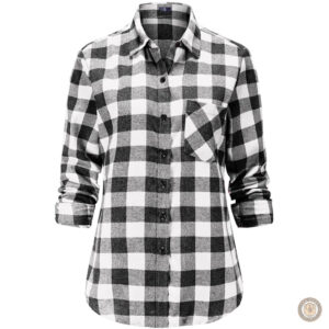 Chemise à carreaux femme style cowboy