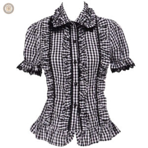 Chemise femme à carreaux style country