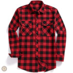 Chemise à motifs western pour hommes