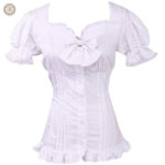 Chemise Country Femme Manches Courtes en style western