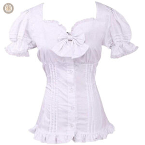 Chemise Country Femme Manches Courtes en style western