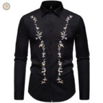 Vêtement masculin inspiré de l'univers western, couleur blanche