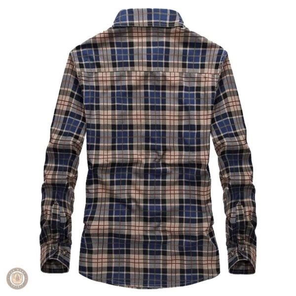 Chemise à carreaux, style cowboy pour homme