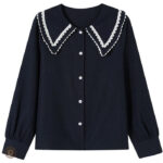 Chemise Western Femme avec bordures élégantes