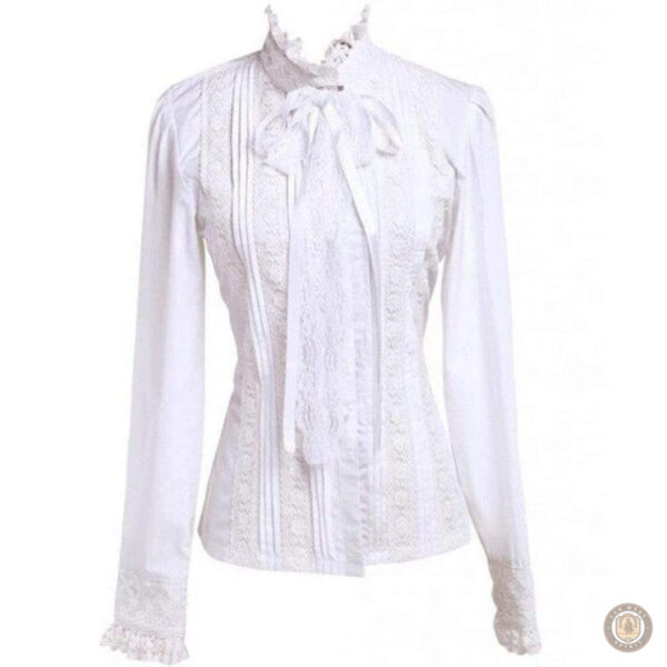 Chemise western femme à motifs traditionnels et coupe ajustée