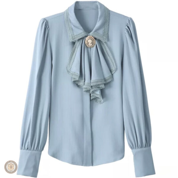 Chemise Western Femme Unie en tissu léger et confortable