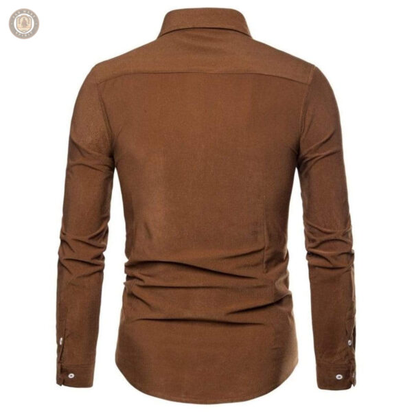 Chemise homme, velours doux, style western classique