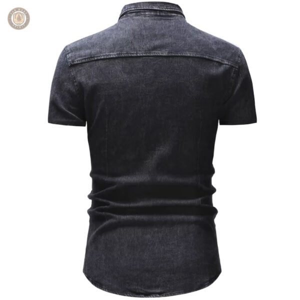 Vêtement en denim homme, chemise western tendance et confortable