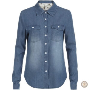 Chemise en jean femme style cowboy