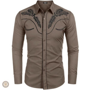 Chemise Western pour homme