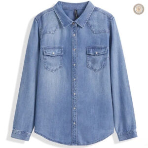 Chemise Western en Jean Femme