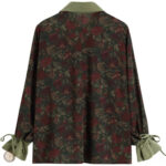 Vêtements western femme avec motifs floraux élégants