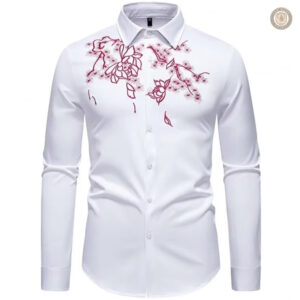 Vêtements western pour homme avec motifs floraux distinctifs