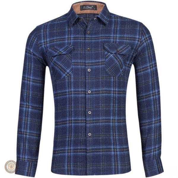 Chemise à carreaux homme pour un look western décontracté