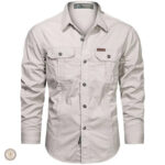 Chemise western homme au style mexicain traditionnel