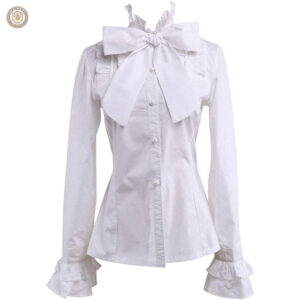 Chemise nouée femme style western, look décontracté