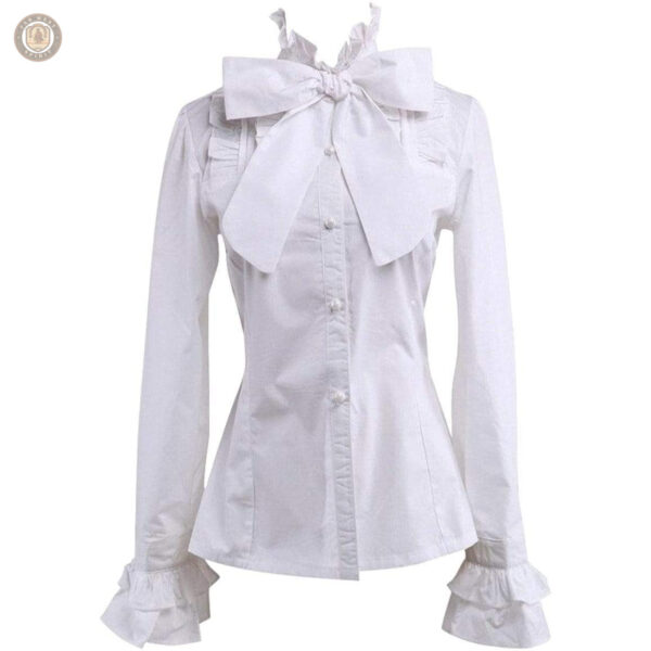 Chemise nouée femme style western, look décontracté