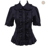 Chemise western sans manches pour femme