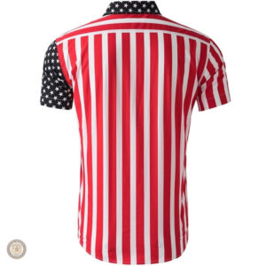 Vêtements western avec motif drapeau des États-Unis