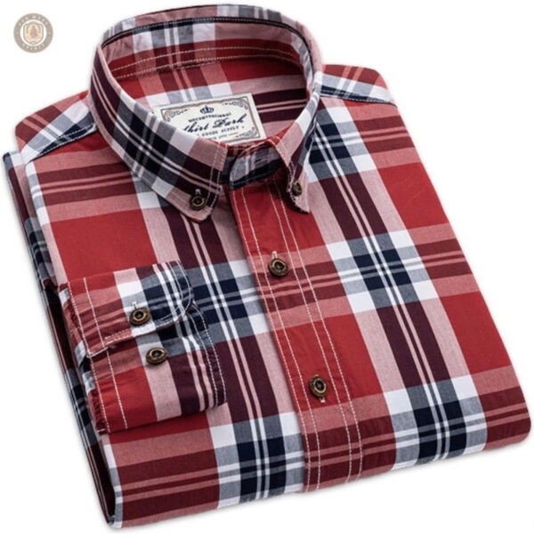 Vêtements western homme, chemise orange à motifs