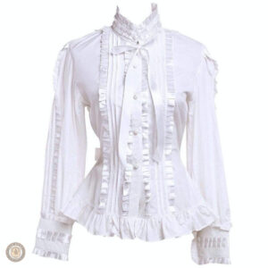 Chemise western blanche pour femme, style décontracté et tendance