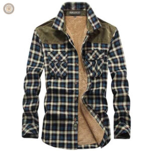 Chemise Trappeur Western pour homme en style décontracté