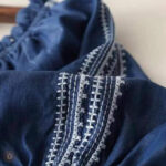 Tunique féminine en jean, parfaite pour l'été