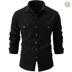 Chemise à motifs western pour homme
