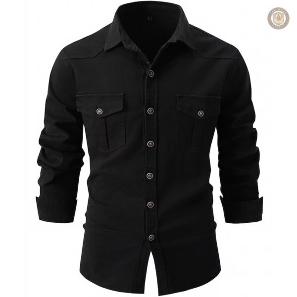Chemise à motifs western pour homme